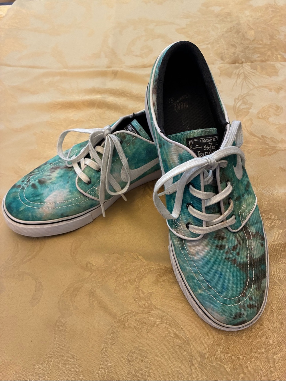 Nike Zoom Stefan Janoski PR QS Tie Dye Turbo Green 678472–317 Men’s Size 9
